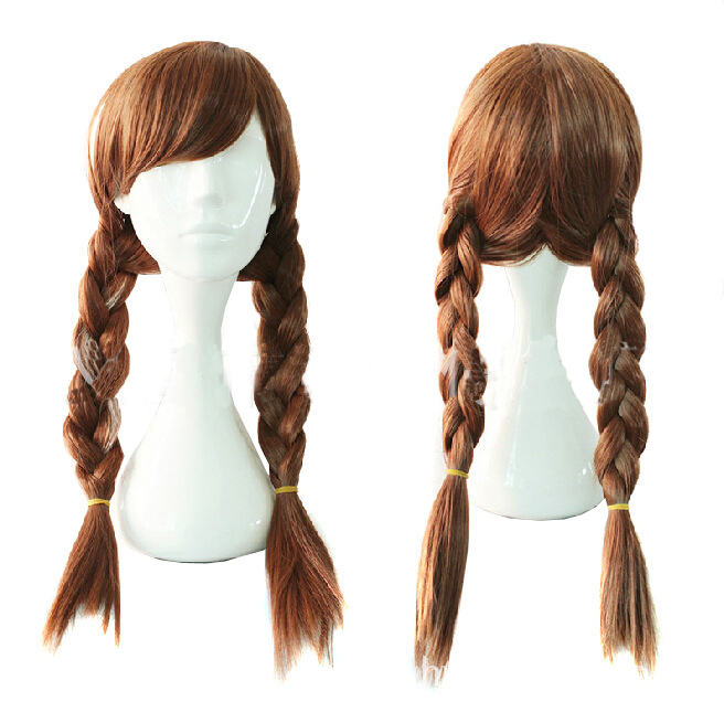 H030 Frozen anna wigs